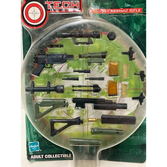 G.I. Joe Weapon Tech 550/551 Assault Rifle Build Die-Cast Weapons Accessory 2002 - Picture 2 of 16